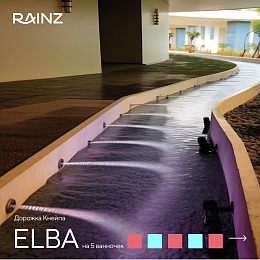 Дорожка Кнейпа RAINZ ELBA