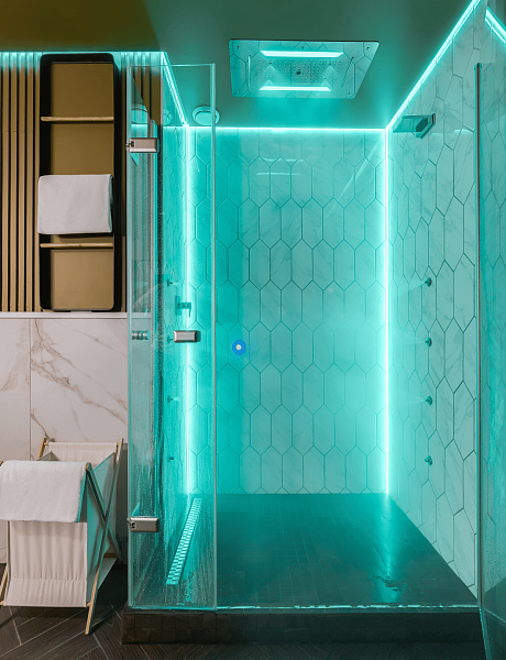 Дизайн интерьера ванной комнаты: Душ Впечатлений - Блог компании RAINZ